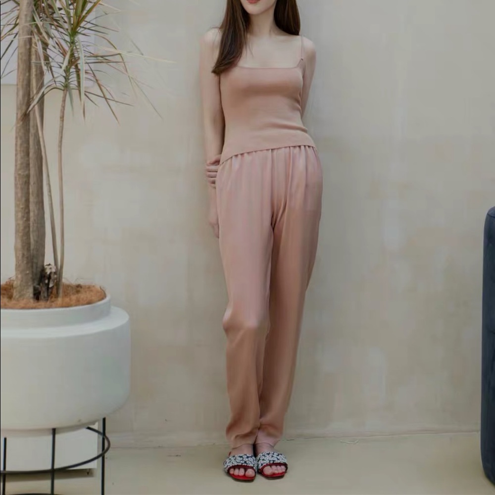 Brand New With Tag Silk Pants